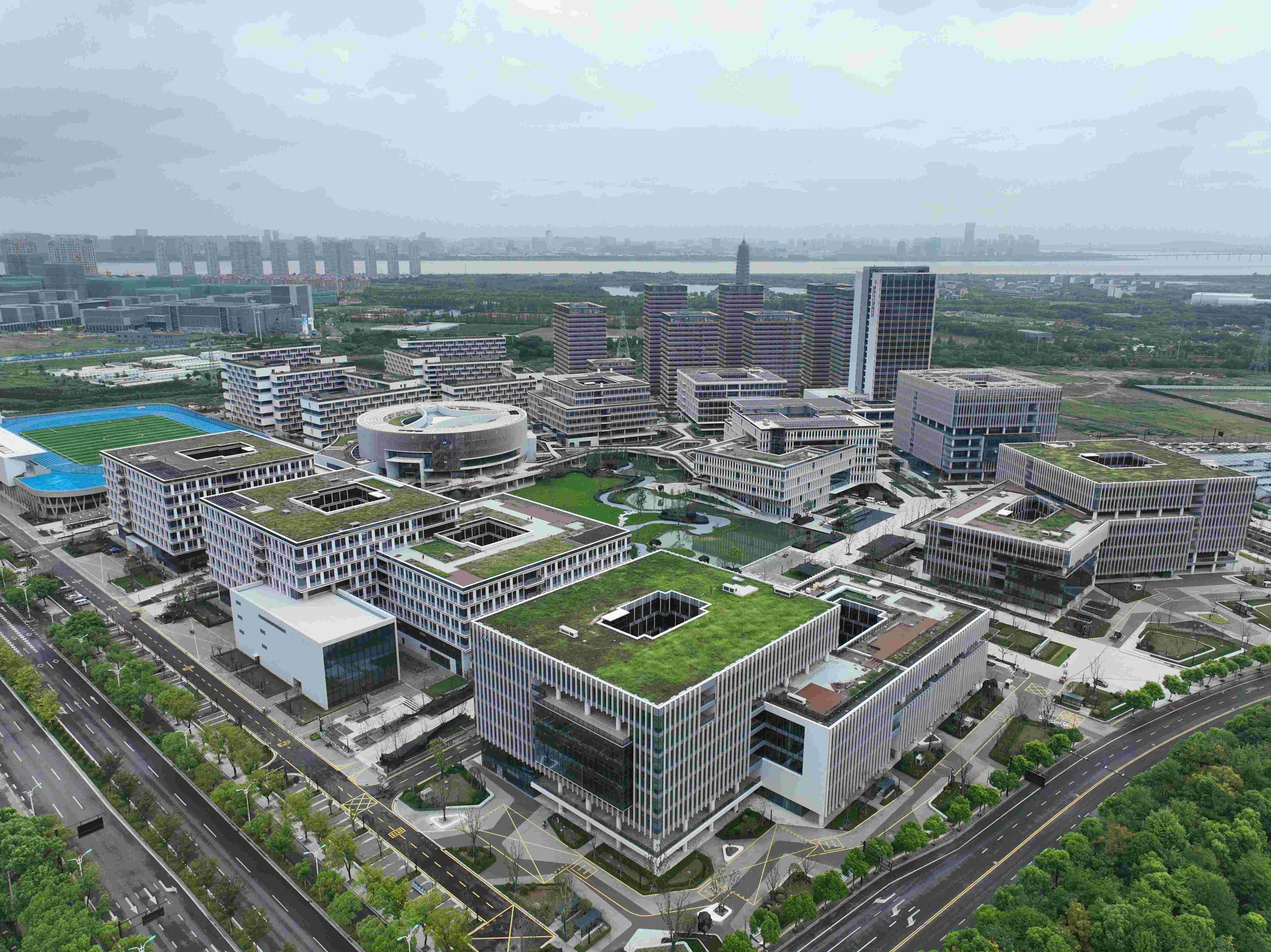 國(guó)泰集團(tuán)承建的蕭山西電電子科技產(chǎn)業(yè)園EPC項(xiàng)目即將正式交付